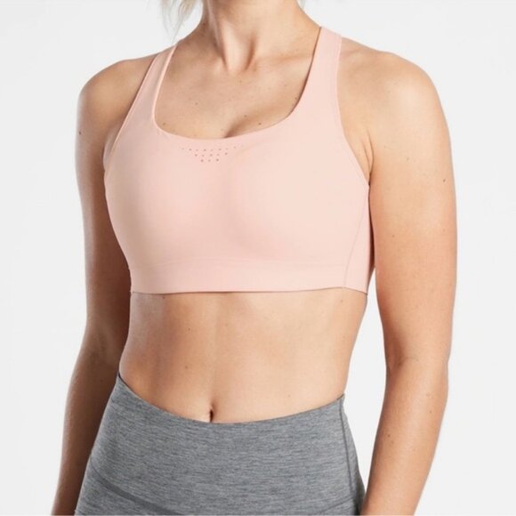 Athleta Phenomena Viole Pink Sports Bra ** Sz 32DD - Picture 3 of 10